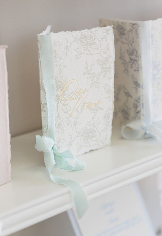 Heirloom Vow Books Succulent Green (New Collection)