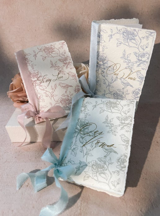 Heirloom Vow Books French Blue (New Collection)