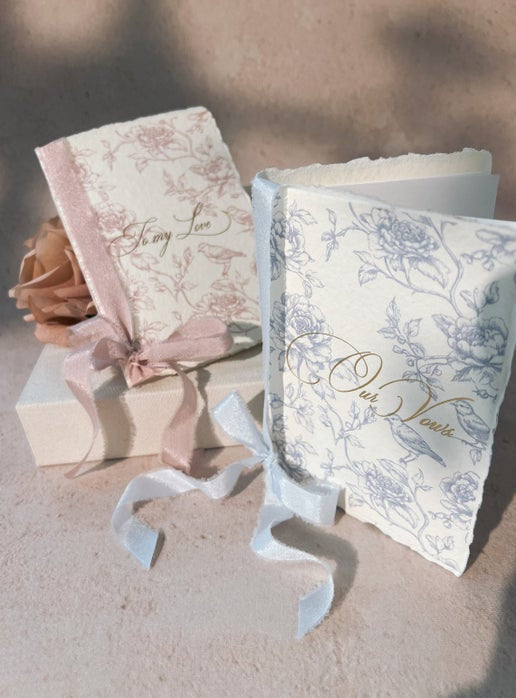 Heirloom Vow Books French Blue (New Collection)